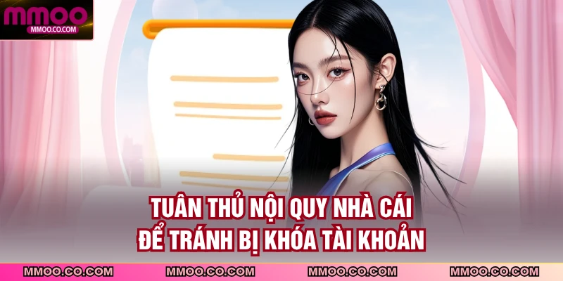 Tuân thủ nội quy nhà cái để tránh bị khóa tài khoản