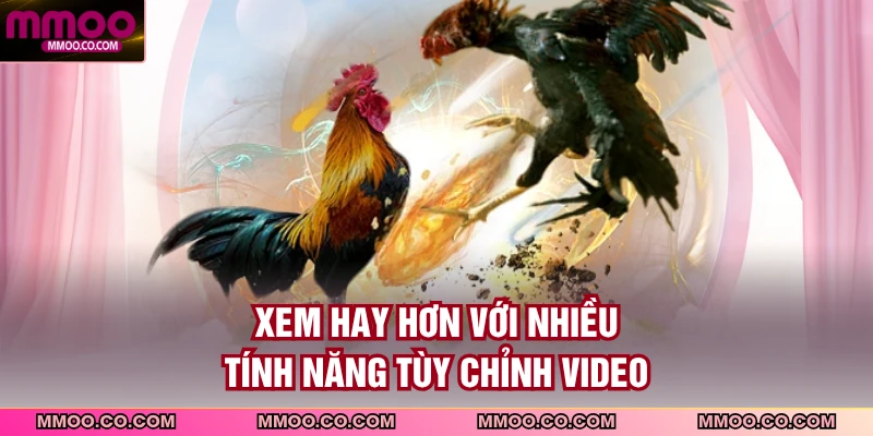 Xem hay hơn với nhiều tính năng tùy chỉnh video